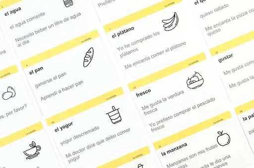 Настільна гра English Student Картки для вивчення розмовної іспанської мови English Student (укр.) (41313384) - фото 4