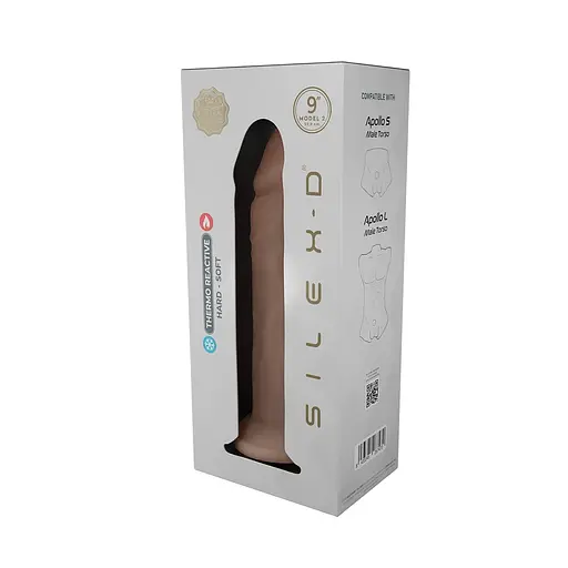 Фаллоимитатор Silexd Liquid Silicone Dildo Model 2 Size 9" 22.9 см телесный - фото 6