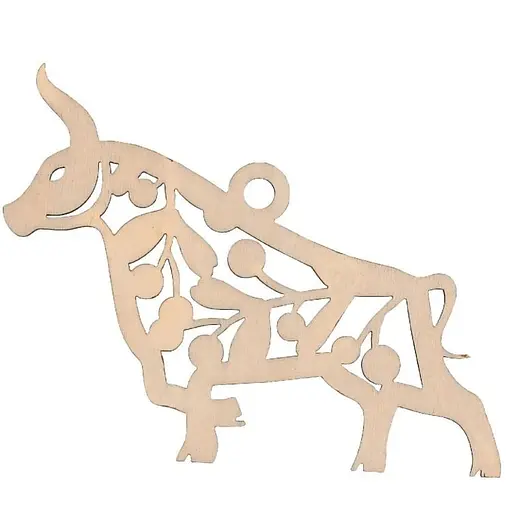 Заготовка Rosa Talent Бичок 4 фанера 10.5х8 см 5 шт