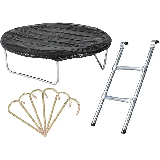 Батут Hop-Sport 8ft (244см) зелений з зовнішньою сіткою - фото 8