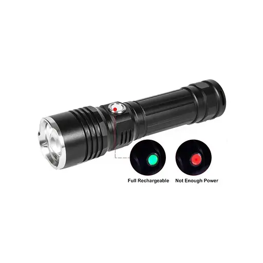 Ліхтар Quantum Solid-M 10W LED з USB box QM-FL1020-CB - фото 2