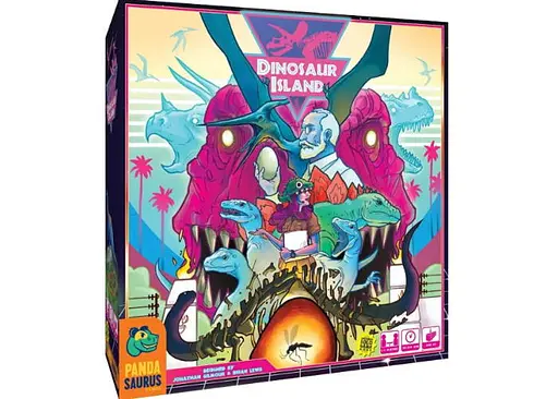 Настільна гра Pandasaurus Games Острів Динозаврів (Dinosaur Island) (англ.) (PAN201703)