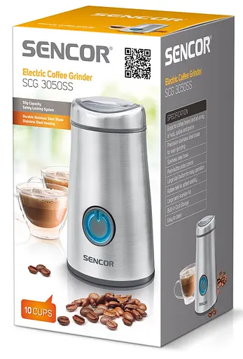 Кофемолка Sencor SCG 3050SS - фото 2