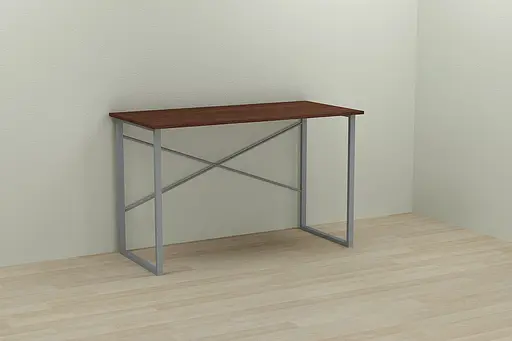 Компьютерный стол Ferrum-decor Дейв 75x140x60 серый ДСП Венге 16мм (FRD-105821)