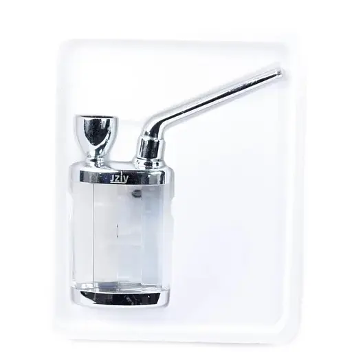 Похідний міні Кальян JZIY JY-053 №3836 Silver (10881) - фото 2