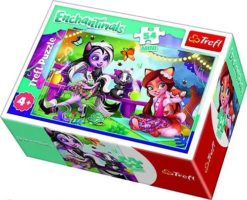 Набор Пазлы - (54 элм. мини) - Встреча / Hasbro Enchentimals - фото 1