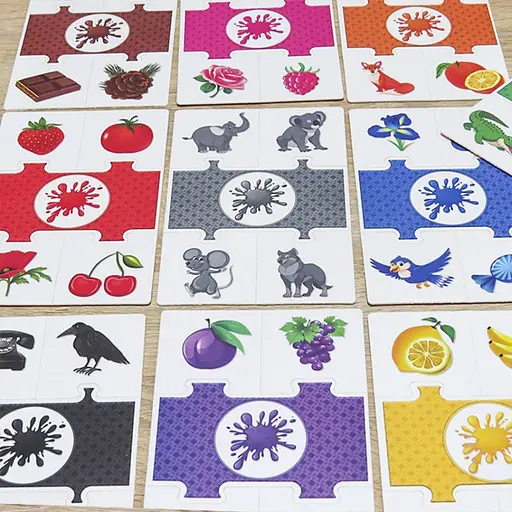 Дитяча розвиваюча гра-пазл "Кольори" 0536ATS від 3х років - фото 2