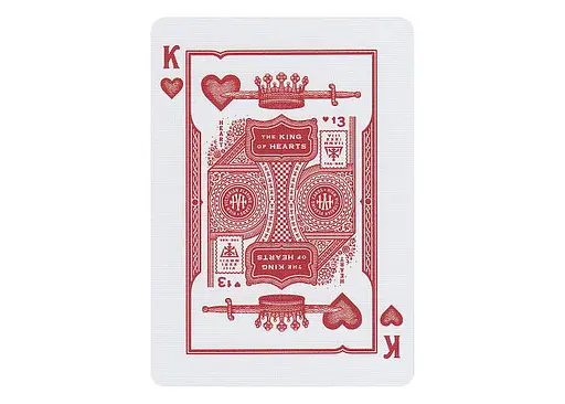 Карти гральні United States Playing Card Company Theory11 High Victorian (red) (168124) - фото 8