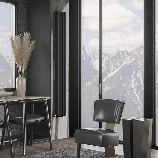 Радіатор дизайнерський Ideale Adele 12 5/1800/295 антрацит, Антрацит - фото 5