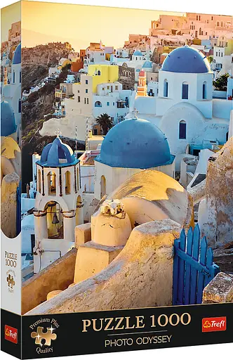 Набір Пазли "Фото Одісея" - (1000 елм.) - "Місто Ія/Санторіні"/Trefl - фото 1