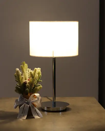 Настільна лампа Nowodvorski 11778 Hotel Mood E27 1x10W IP20 світло-бежева - фото 3