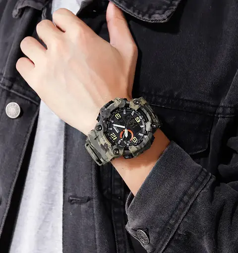 Чоловічий наручний годинник Skmei 1520 Камуфляж - фото 8