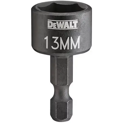 Головка торцевая DeWalt Extreme Impact магнитная 1/4" х 13 мм (DT7464)