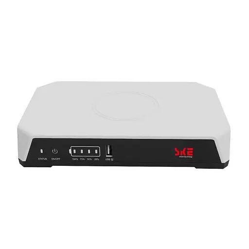 Источник бесперебойного питания Mini UPS SKE POE-36E-LFP 48V 20000mAh 5V/9V/12V/24V/48V/PoE, LiFePO4 4*5Ah, для роутера и медиаконвертера (42-00242)