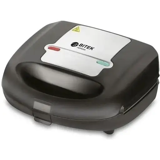 Мультимейкер 4в1 Bitek BT-2689 съемные формы с антипригарным покрытием 750 Вт Черный - фото 1