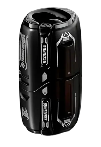 Наушники TWS Hasbro Transformers TF-T01 Pro SCOURGE Black - фото 2