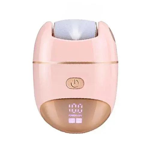 Електрична пемза Flewkiss pro Enzo EN-7101 зі змінними насадками для пяток 5 Вт Розовий - фото 2