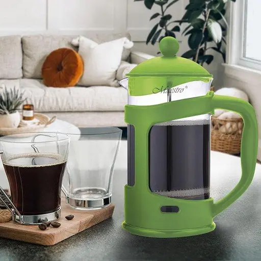 Заварник френч пресс для чая кофе Maestro MR-1665-800 800 мл чайник заварник стеклянный с прессом зеленый - фото 2