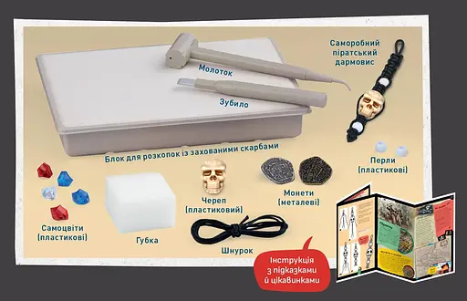 Піратські скарби Kosmos - Набір для дослідження (R113UA) - фото 6