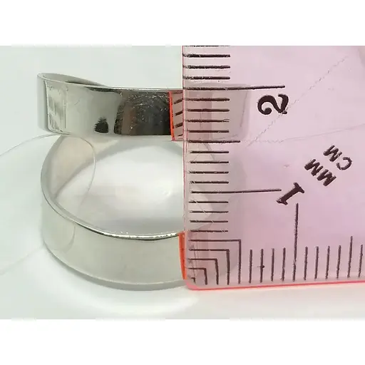 Срібне незамкнене кільце Qvaliz. 901-01031 17,5 - фото 6