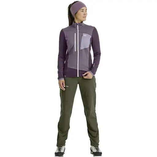Штани Ortovox Seceda Softshell Pants W XS Темно-Оливковий (1054-025.001.1205) - фото 2