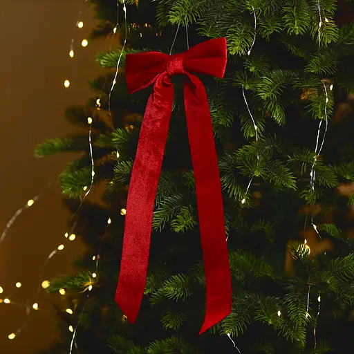 Украшение декоративное Yes! Fun Бант 38x16 см бордо (975092) - фото 5