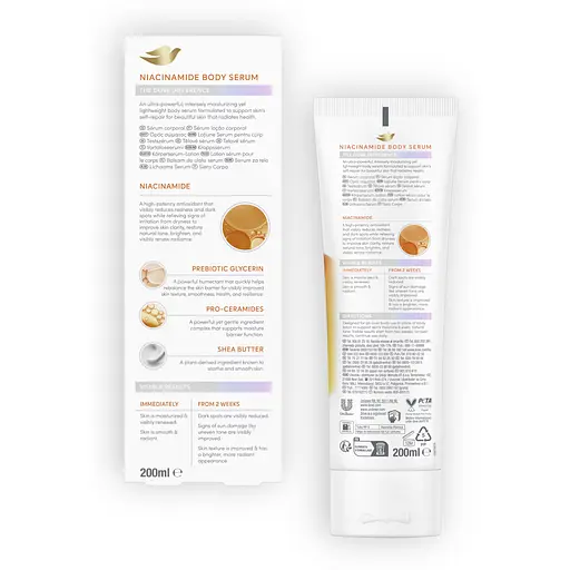 Сироватка для тіла Dove для рівного тону шкіри з ніацинамідом 200 мл - фото 6