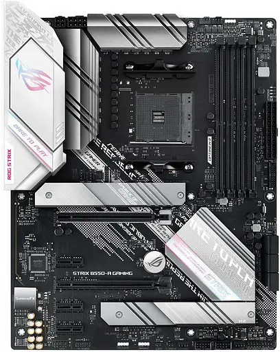 Материнская плата ASUS ROG STRIX B550-A Gaming (ROG STRIX B550-A GAMING) (Socket AM4, AMD B550, ATX) - фото 1