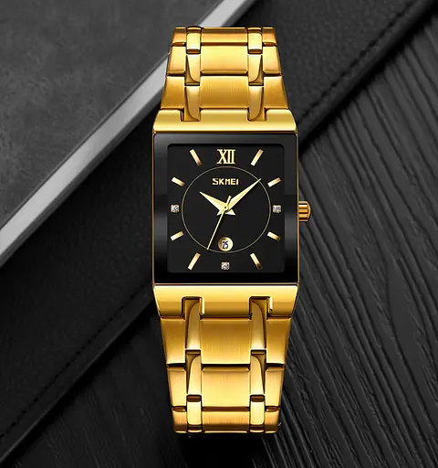 Наручний годинник чоловічий 9263GDBK Gold-Black Skmei acs0029836 - фото 3