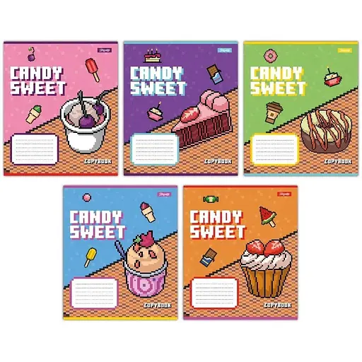 Зошит учнівський 1 Вересня 767201 Різнокольоровий (4823092286291)(SC)1 шт. в асортименті - фото 1