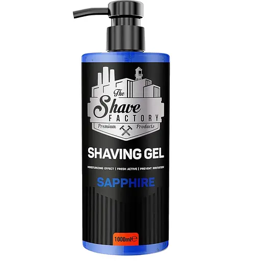 Гель для гоління The Shaving Factory Shaving Gel Sapphire 1 л - фото 1