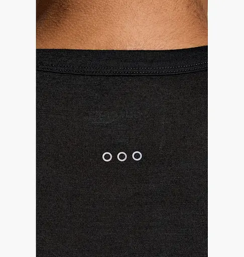 Кофта Saucony Peregrine Merino Long Sleeve Black L (1097-SAM800362-BK L) - фото 6