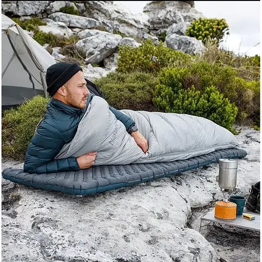 Матрац надувний надлегкий Naturehike CNH22DZ018 з мішком для надування прямокутний 183 см (Зелений) - фото 2