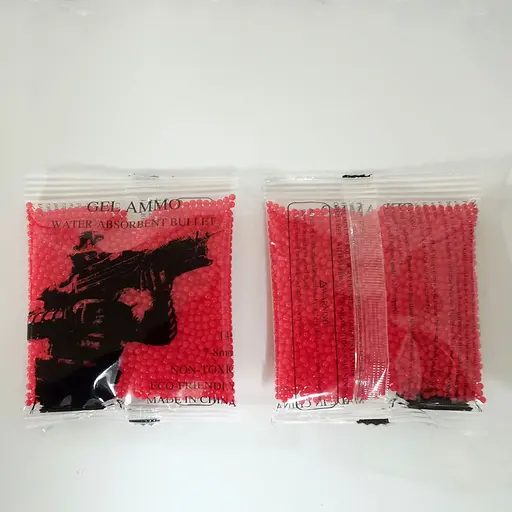 Гідрогелеві кульки (орбізи) 8000 шт. упаковка Red - фото 2