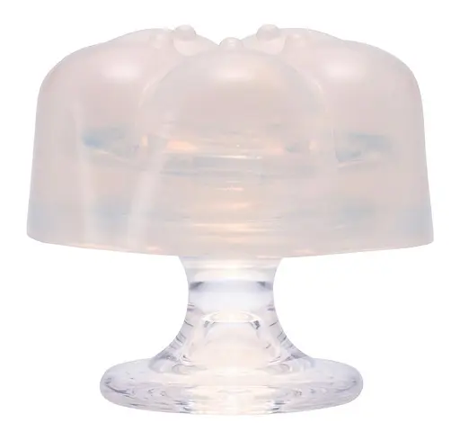 Стимулятор для клітора Iroha Tenga Petit Plum прозорий - фото 6