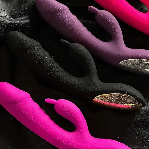 Подвійний масажер кролик - фото 2