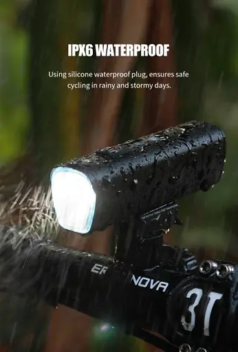 Велосипедный фонарь (велофара) Gaciron V9M-1000 Lumen USB батарея 4000mAh (Черный) - фото 9