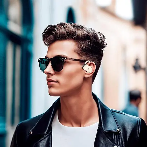 Беспроводные TWS наушники Hoco EA2 открытые |BT5.3, 60/390mAh, 6h| milky white - фото 6