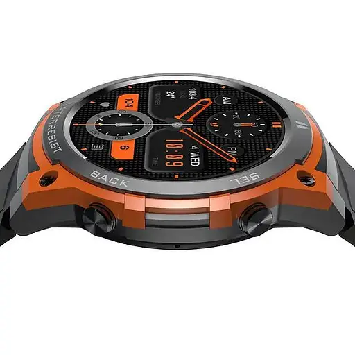 Розумний смарт-годинник Smart Watch DM55 AMOLED Full HD з Bluetooth-дзвінками та 20+ спортивними режимами Помаранчевий - фото 6