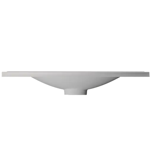 Раковина матова врізна Amidicon Montana 100 1000x510 з литого каменю MONTANA_100_MAT, Білий матовий - фото 5