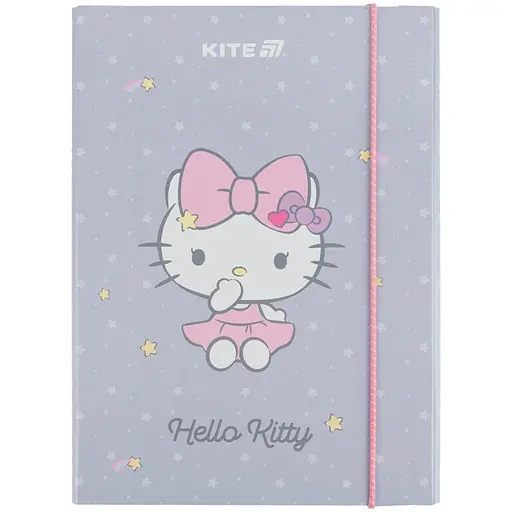 Папка для тетрадей Kite Hello Kitty В5 на резинке (HK25-210-1)