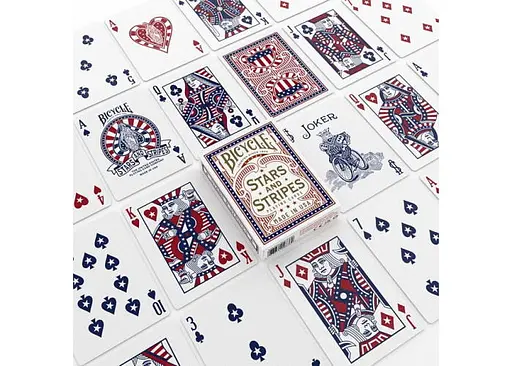 Карти гральні United States Playing Card Company Bicycle Stars and Stripes (ВР_КГБСС) - фото 3
