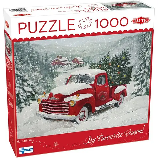 Пазл Tactic Грузовик с елками 1000 элементов