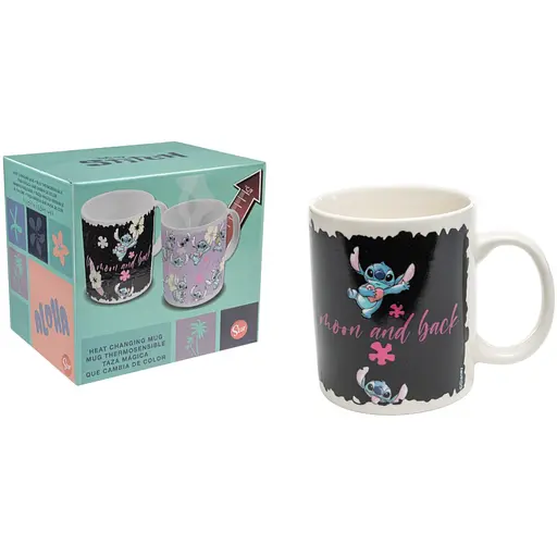 Кружка Stor Stitch & Angel керамічна зі зміною кольору 325 мл (Stor-20003) - фото 9