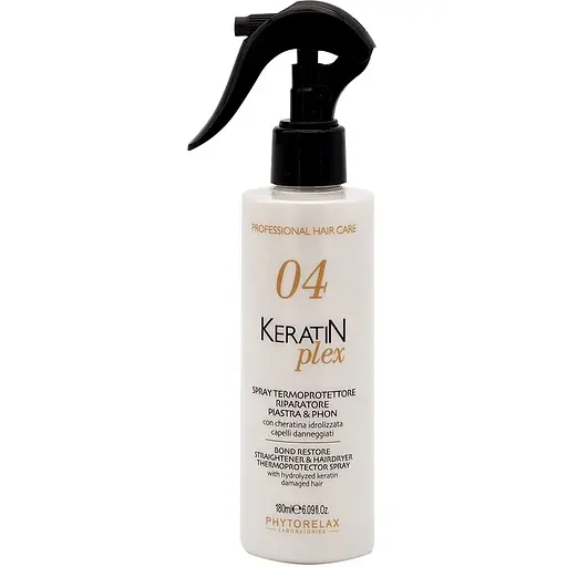 Термозащита с восстанавливающим действием Phytorelax Laboratories Keratin Plex Bond Restore с гидролизованным кератином 180 мл