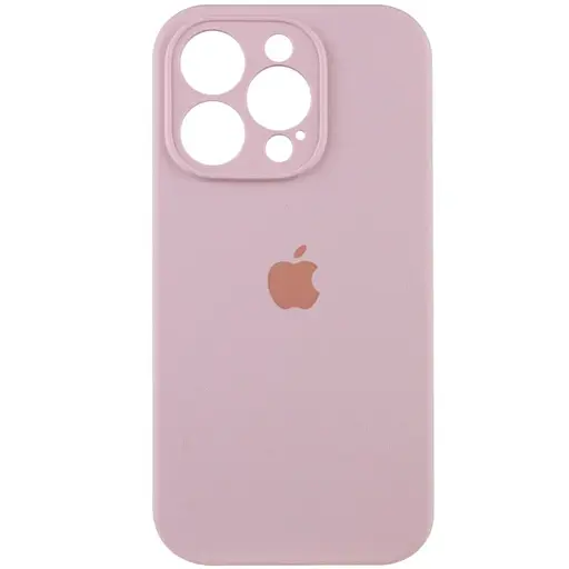 Чохол Epik Silicone Case Full Camera Protective AA для Apple iPhone 16 Pro 6.3 Рожевий/Chalk Pink