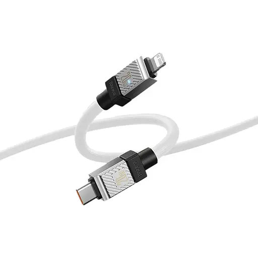 Кабель Baseus CoolPlay Series Type-C to Lightning 20W 1 m (CAKW000002) білий - фото 1