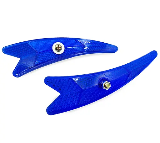 Катафоты (светоотражатели) на спицы колеса велосипеда синий (G0001050) - фото 2