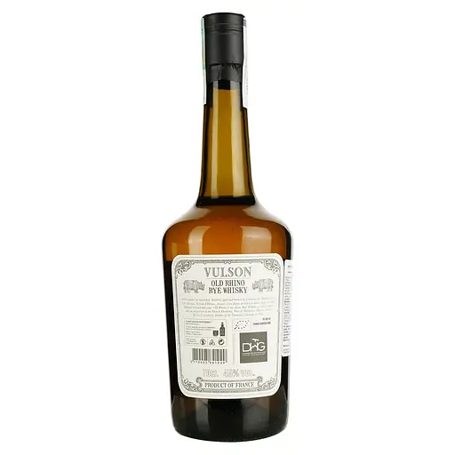 Віскі Vulson Old Rhino Rye Spirit Organic 45% 0.7 л в подарунковій упаковці - фото 5