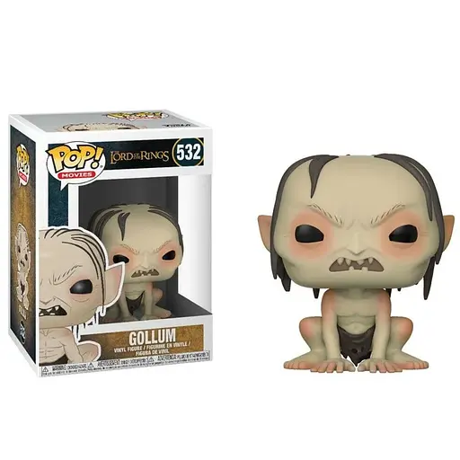 Фигурка Funko Pop Фанко Поп Lord of the Rings Gollum Властелин колец Голлум 10 см LR G 532 - фото 1